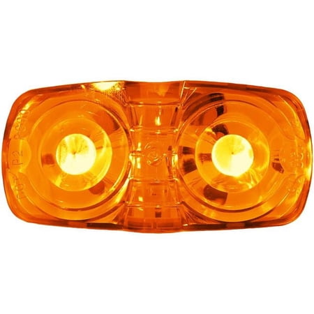 V38A4 x 2 ft. LED MC PC Rectangle Double Bulls-Eye