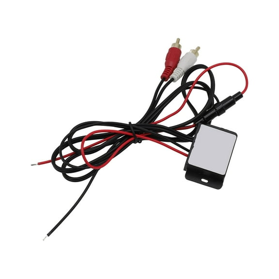 V4.0 Dc12-24V Car Aux Adapter Bt Music Receiver Module Kit 2 Rca Input