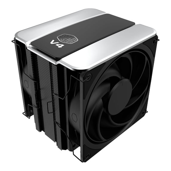 V4 Alpha 3DHP CPU Air Cooler, Single-Tower, Dual PWM Fans