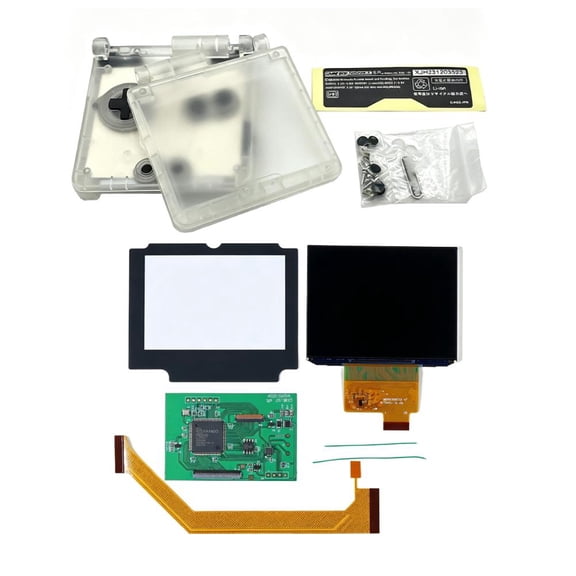 V4 IPS SP Backlight Backlit LCD For Game Boy Advance SP Shell Case