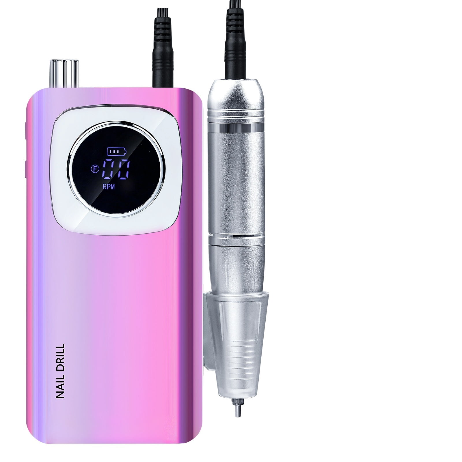 V4 Professional 45000 RPM Rechargeable Portable Electric Nail File And Drill For Manicure Gel Nail Removal