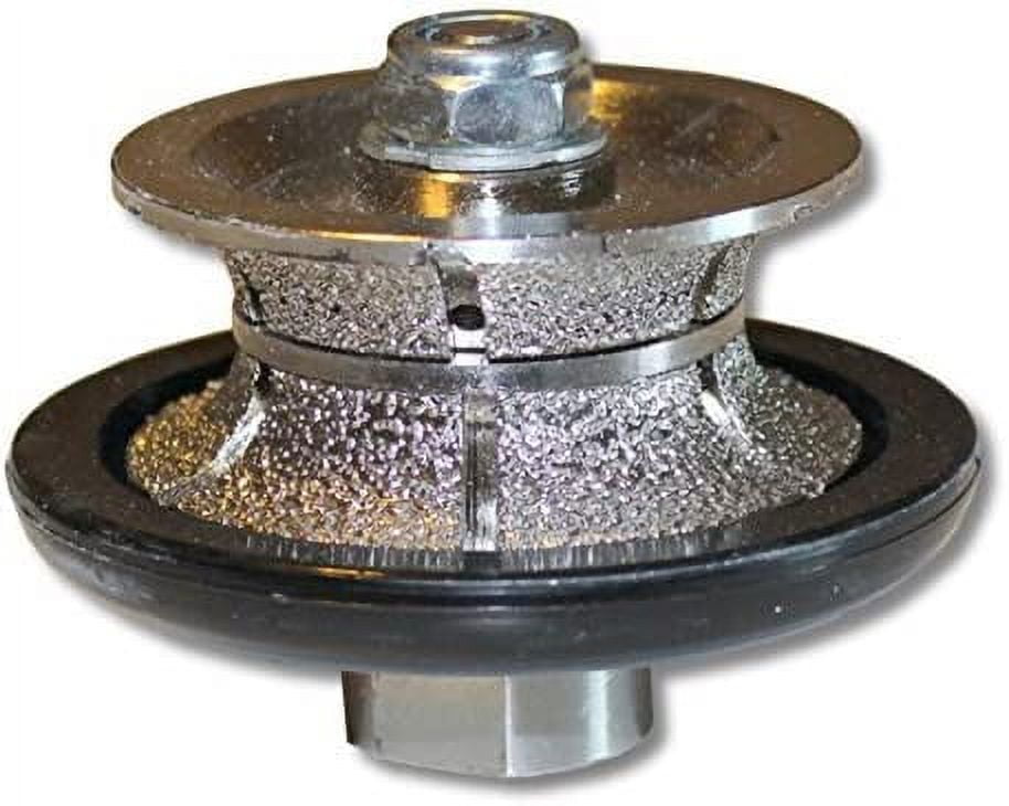 V40 (11/2") Full Bullnose 40mm Hand Profiler router bits for granite