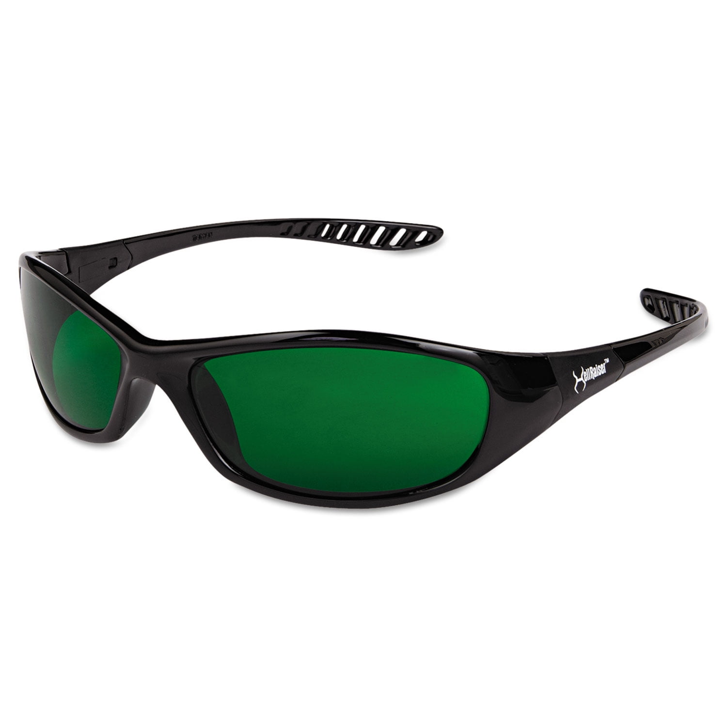 V40 HELLRAISER Safety Eyewear, Black Frame, IR/UV 3.0 Lens V40 HELLRAISER Safety Eyewear, Black Frame, IR/UV 3.0 Lens
