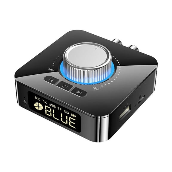 V5.0 Multiple Modes Bluetooth Transmitter Receiver Adapter 3.5mm AUX RCA USB Ports TV CD