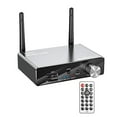 thumbnail image 1 of V5.3 6-in-1 DAC Bluetooth Audio Adapter with Remote Control Supports Receiver and Transmitter Modes, 1 of 8
