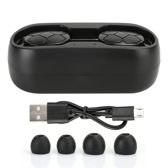 V5 TWS Bluetooth Earphones 5.0 Super-Long Standby Time Wireless Sports with Charge Box Long Battery Life Supplies