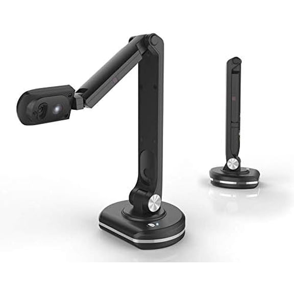 V500S Joy-DocCam Document Camera, 1/4" CMOS Sensor, 8.0 Megapixel Camera, 100x Digital Zoom Function, Built-in Microphone, Autofocus Lens, Flexible Arms, Max Shooting Area 16.53"x11.69"$$Office