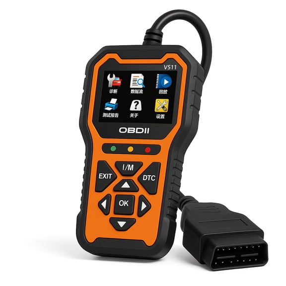 V511 OBD Scanner Diagnostic Tool, Check Engine Light Car Code Reader, I/M Readiness, DTC, Battery Voltage Tester, Reset, Live Data, Car Diagnostic Scan Tools for All OBD Cars Since 1996