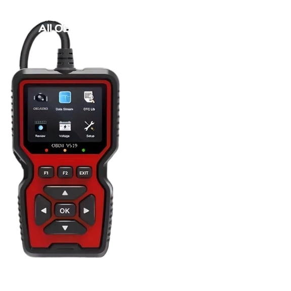 V519 OBD2 Scanner - Handheld Vehicle Inspection and Fault Diagnostic Tester with Live Data, Battery Test, and More - USB Powered