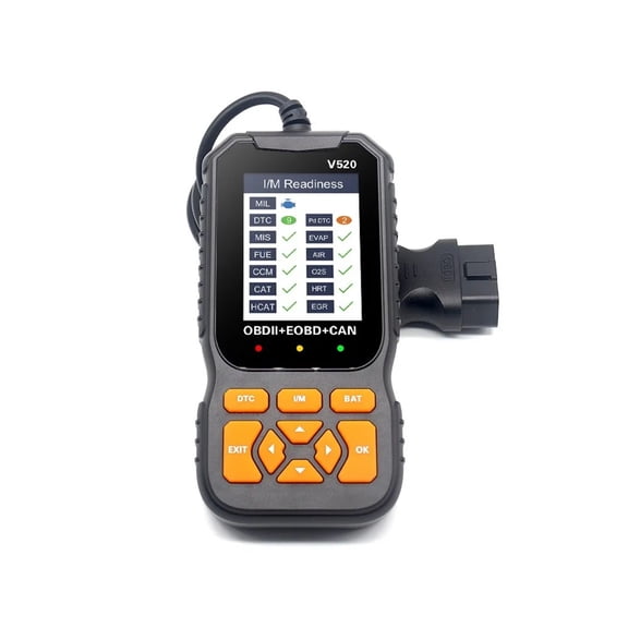 V520 Professional OBD2/EOBD Check Engine Fault Codes with Cloud Printing Function and Play Car Scanning Diagnostic Tool