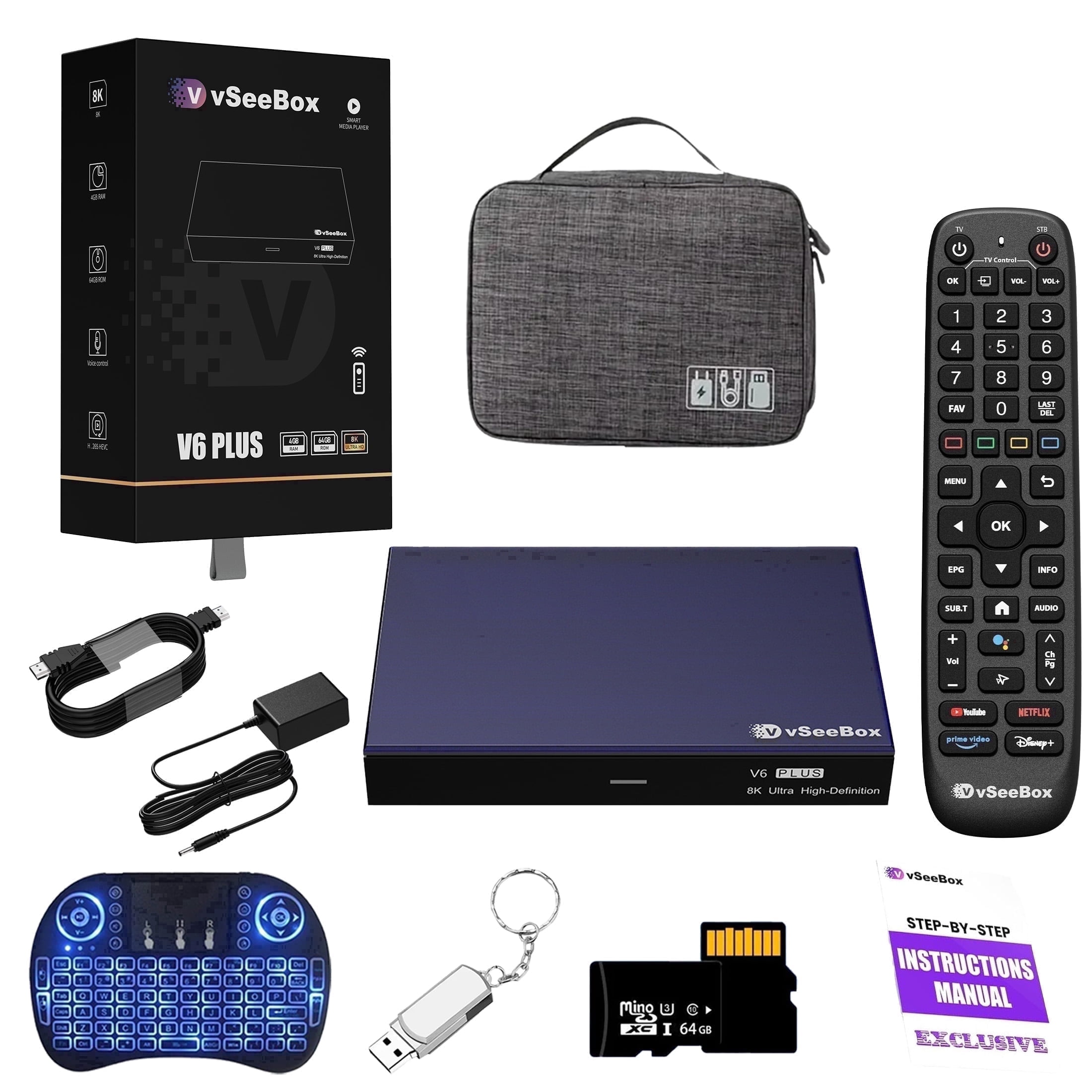 Infosat Internet TV Box インターネットテレビ ボックス android tv box net tv receiver ott set top box 4gb 64gb android