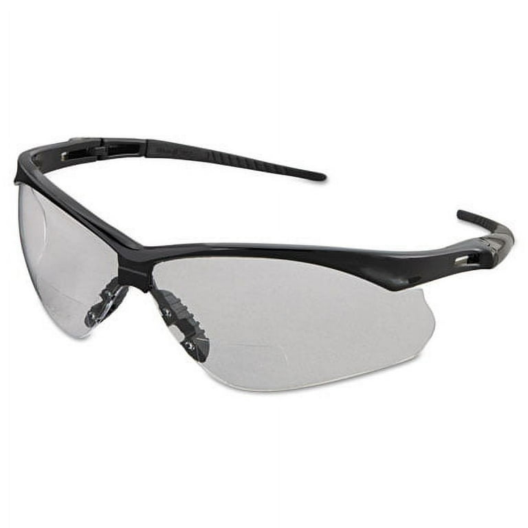 V60 Nemesis Rx Reader Safety Glasses, Black Frame, Clear Lens, +2.5 Diopter Strength V60 Nemesis Rx Reader Safety Glasses, Black Frame, Clear Lens, +2.5 Diopter Strength