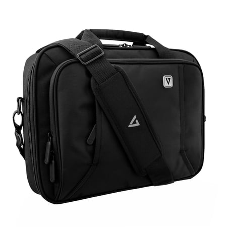 V7 13" Professional Frontloading Laptop Case, Black