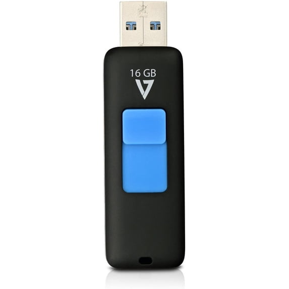 16GB FLASH DRIVE USB 3.0 BLACK RETRACTABLE CONNECTOR RTL - Walmart.com