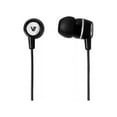 thumbnail image 1 of V7 Audio HA110-BLK-12NB 3.5 mm Stereo Earbuds with Inline Microphone - Black, 1 of 4