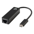 thumbnail image 1 of V7 Black Usb Video Adapter Usb-C Male To Rj45 Male, 1 of 5