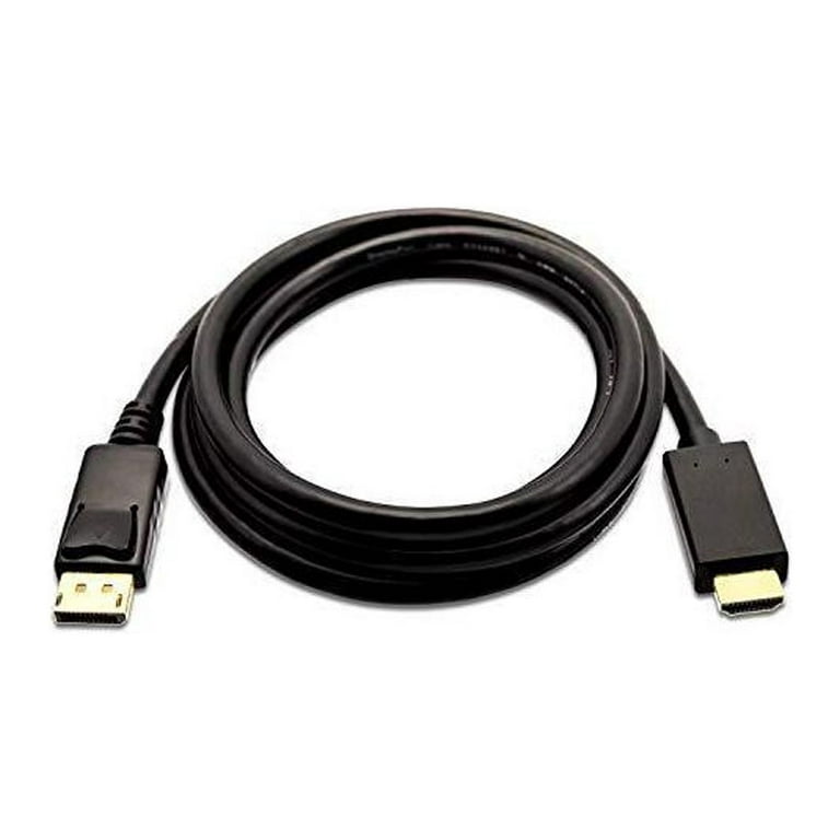 V7 Black Video Cable Displayport Male To Hdmi Male 3M 10Ft 