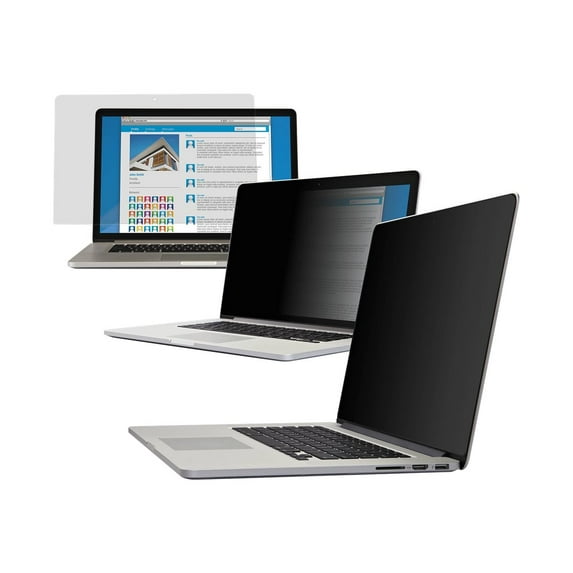 V7 - Notebook privacy filter - 14" wide - glossy, matte