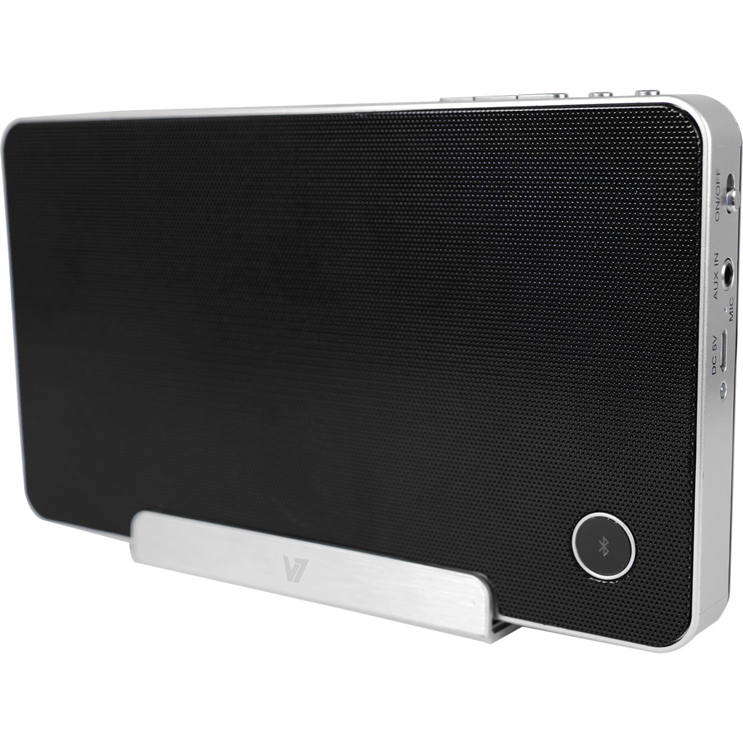 V7 Portable Bluetooth Speaker, Black, SP5500 - image 1 of 11