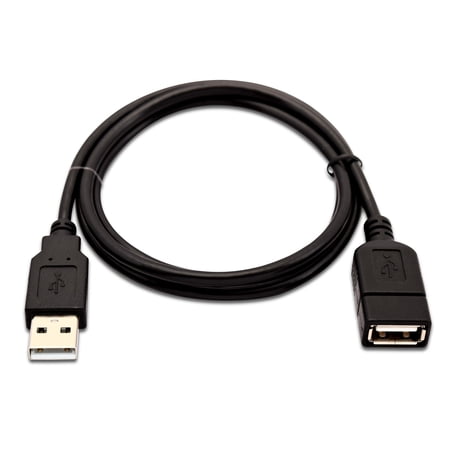 V7 USB Cable USB 2.0 A Female to USB 2.0 A Male 1m 3.3ft
