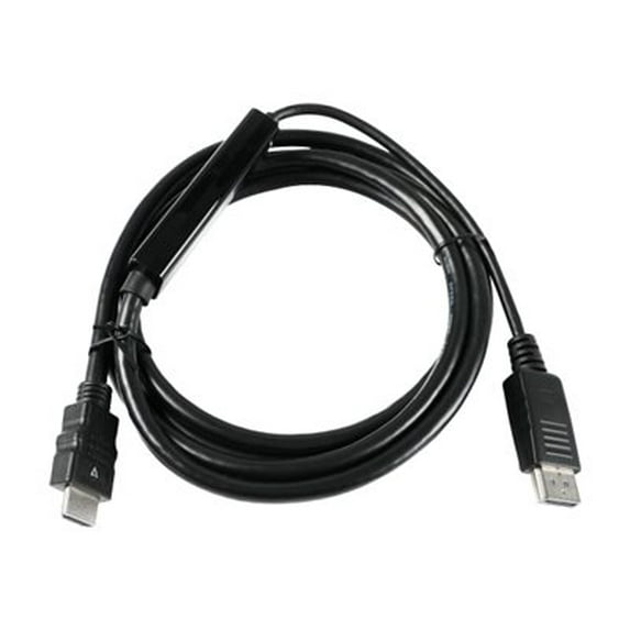 V7-Cables V7DP14HDMI21-2M-BLK 2 m DisplayPort to HDMI 2.1 Adapter Cable, Black