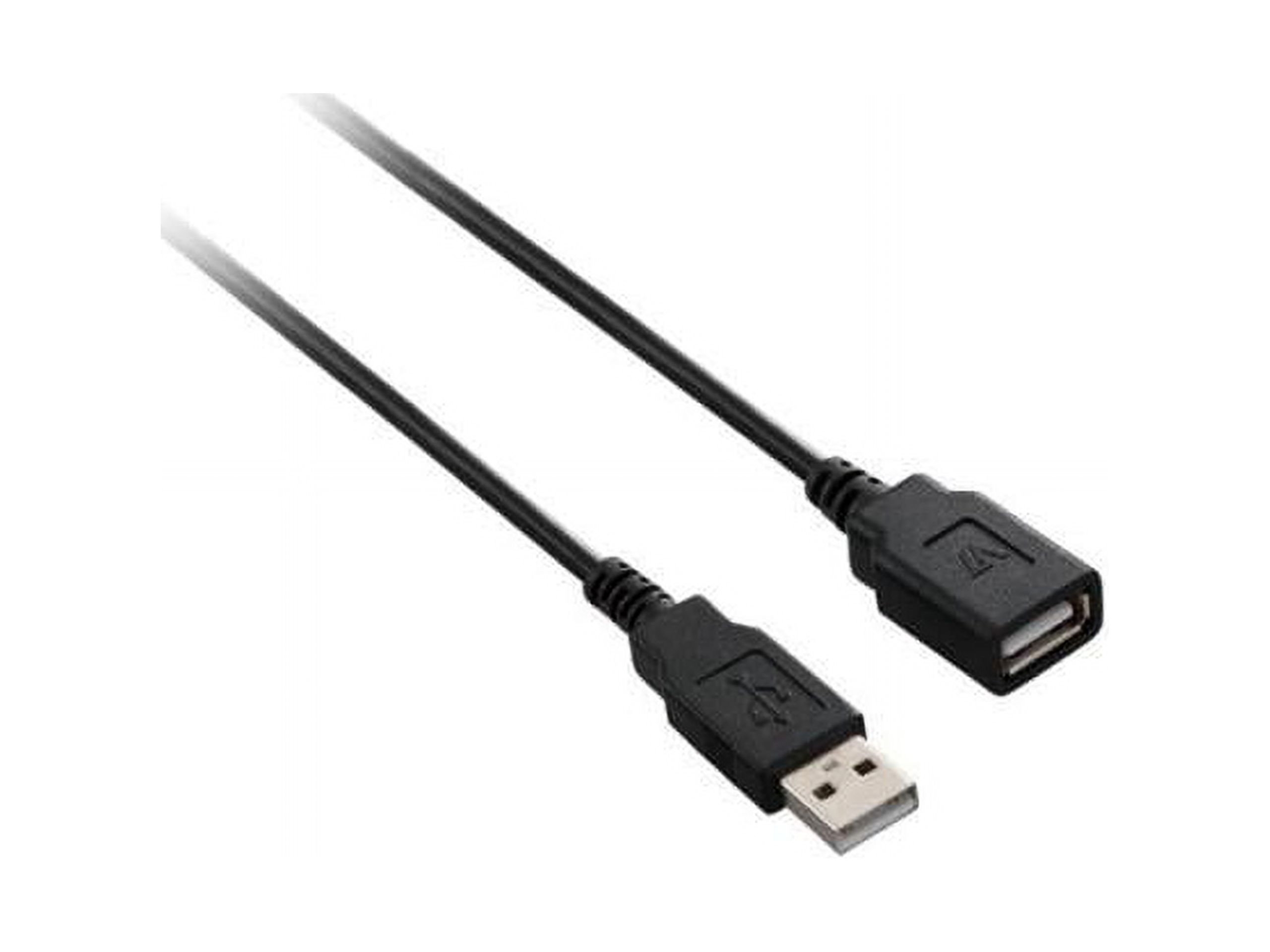 V7 V7N2USB2EXT-06F 6 ft. USB 2.0 A Male to A Female Cable - image 1 of 2