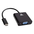 thumbnail image 1 of V7 V7UCVGA-BLK-1N USB-C Male to VGA Female Adapter Black V7UCVGA-BLK-1E, 1 of 8
