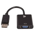 thumbnail image 1 of V7 Video Adapter DisplayPort Male to VGA Female, Black, 1 of 2