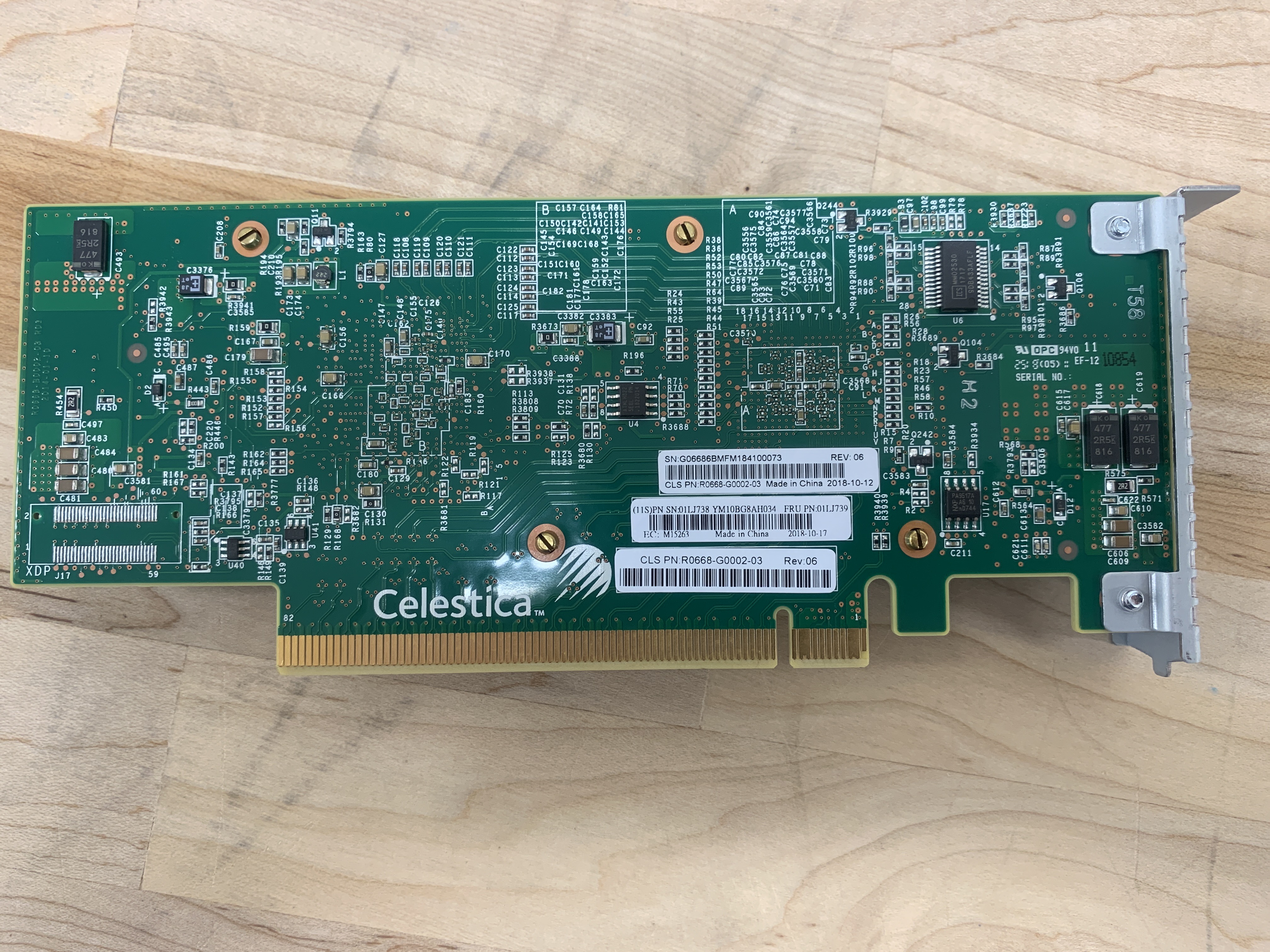 V7000 COMPRESSION ACCELERATOR CARDS (PAIR) FRU 01LJ739