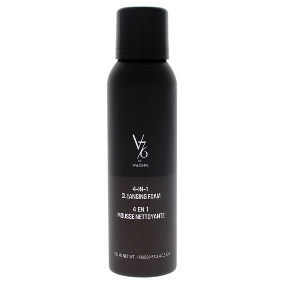 V76 by Vaughn 4-in-1 Cleansing Foam for Men, 3 Oz