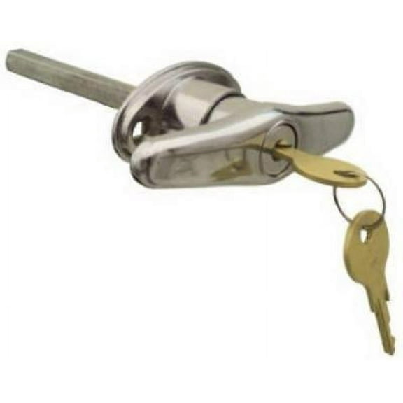 V7640 Chrome Universal Garage Door Locking T-Handle, Each