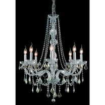 Verona 8 light Chrome Chandelier - V7858D28C-GT/RC