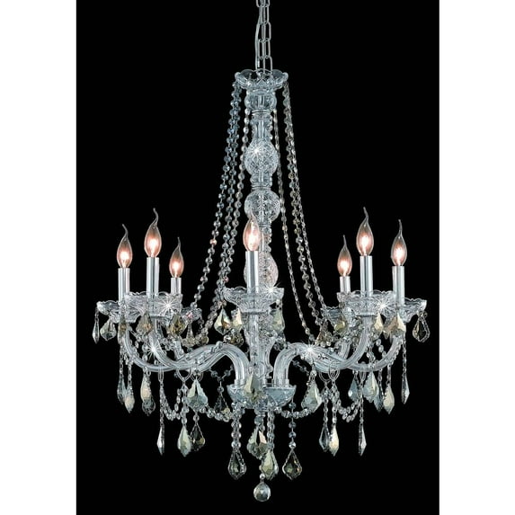 Verona 8 light Chrome Chandelier - V7858D28C-GT/RC