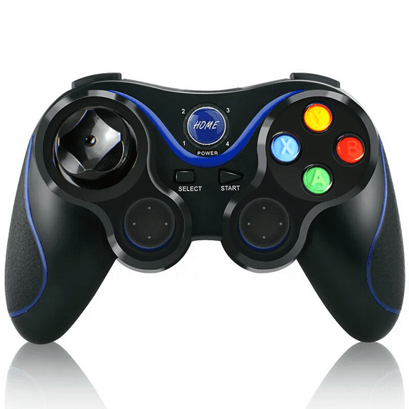 V8 2.4G Wireless Game Controller for Switch, PS3, PC, iOS & Android, with Dual Vibration, BT Connection. Ideal Gift for Kids & Adults