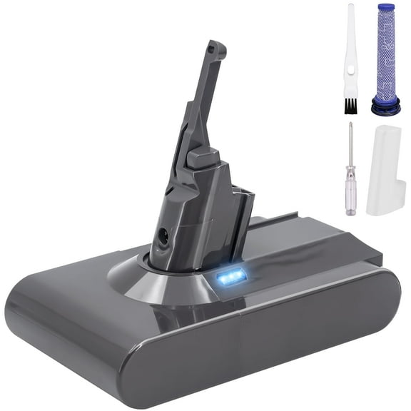 V8 Battery Replacement for Dyson V8 Animal Plus, V8 Absolute, V8 Fluffy, SV10 Series Vacuum Cleaner Filters