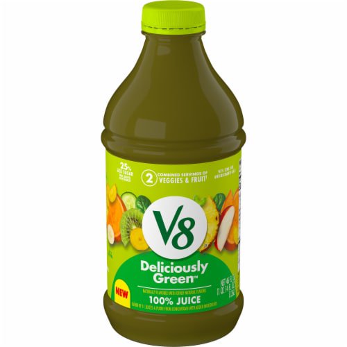 V8 Deliciously Green Vegetable & Fruit Juice Blend