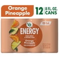 thumbnail interactive-video image 1 of V8 Energy Orange Pineapple Energy Drink, 8 fl oz Can, 12 Pack, 1 of 15