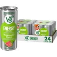 thumbnail image 1 of V8 +Energy Watermelon Guava Juice Energy Drink, 8 fl oz Can (24 Pack), 1 of 5