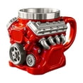 thumbnail image 1 of V8 Engine Coffee Mug, Retro Engine Coffee Mug with Stainless Steel Double Wall Insulation,Personalized Creative Car Engine Coffee Cup for Car Lovers Men's Valentine's Day Gift, 1 of 3
