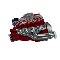 V8 Engine Model Kit, Realistic Engineering Precision, Educational And Collectible, Perfect For Car Enthusiasts, Build Your Own Engine Experience