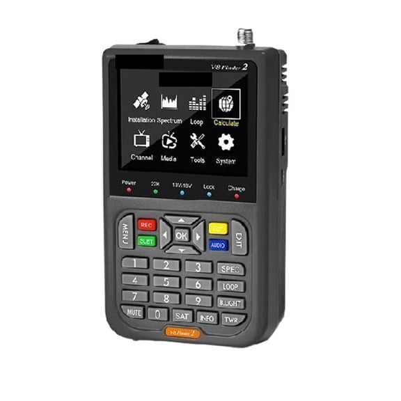 V8 Finder 2 Satellite Signal Finder DVB-S/S2/S2X Digital 1080P HD H.264 VS ST-5150 V8 FINDER PRO WS6933 WS6980 In Stock ,Easy to Use