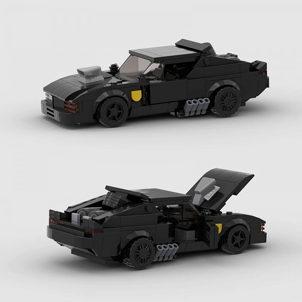 V8 Interceptor MOC Mad Vehicle Max City Racing Sports Car