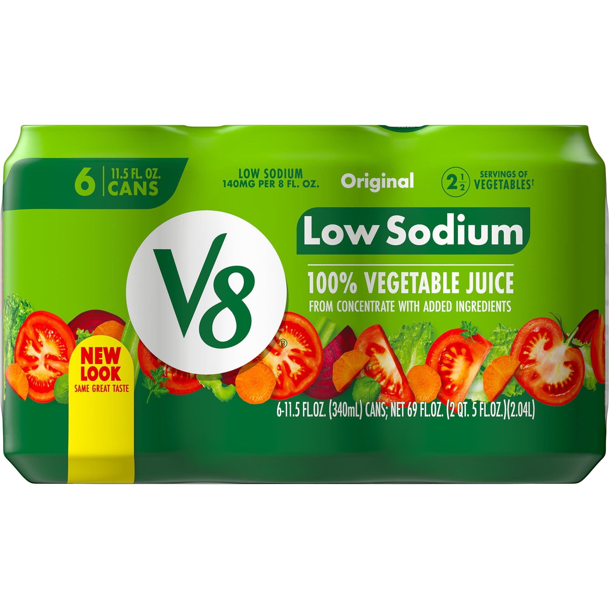 Is v8 low shop sodium good for you