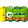 thumbnail image 1 of V8 Low Sodium Original 100% Vegetable Juice 8 cans / 5.5 fl oz., 1 of 5