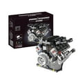 thumbnail image 1 of V8 Mini Engine Model Kit That Runs Building Sets with Motor, APP Control technic & Light, Car Mechanic Engineering Collectible for Adults Boys 14+, 1 of 6
