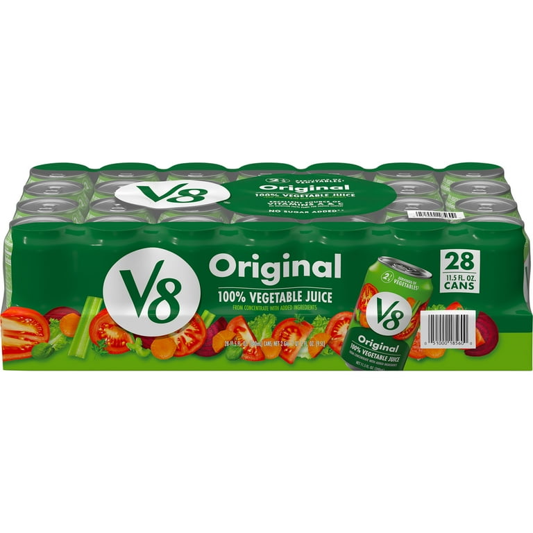 Vegetable Juice, 11.5 oz Can, 28/Carton, Ships in 1-3 Business Days Vegetable Juice, 11.5 oz Can, 28/Carton, Ships in 1-3 Business Days