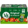 thumbnail image 1 of V8 Original 100% Vegetable Juice, 5.5 fl oz Can (Pack of 48), 1 of 8