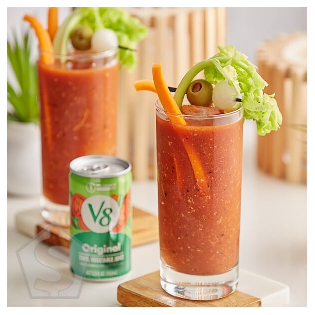V8 Original Vegetable Juice 5.5 fl. oz. Can - 48/Case