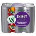 thumbnail image 1 of V8 Plus Energy Pomegranate Blueberry Energy Drink, 8 fl oz, 6 count( pack of 1 ), 1 of 5
