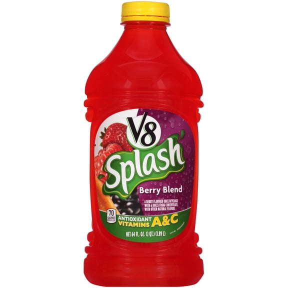 V8 Spash Berry Blend Juice, 96 Fl. Oz.